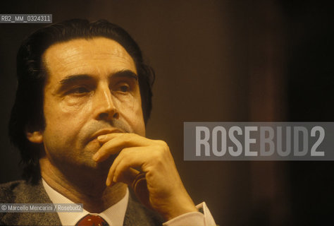 Italian music conductor Riccardo Muti (1995) / Il direttore dorchestra Riccardo Muti (1995) - ©Marcello Mencarini/Rosebud2