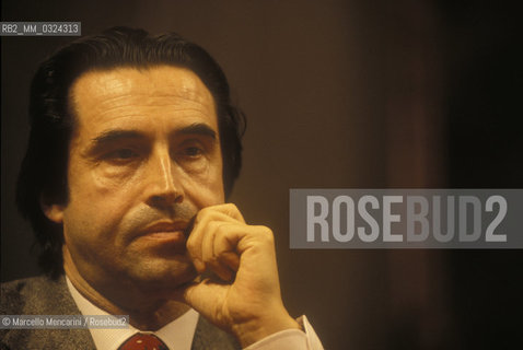 Italian music conductor Riccardo Muti (1995) / Il direttore dorchestra Riccardo Muti (1995) - ©Marcello Mencarini/Rosebud2