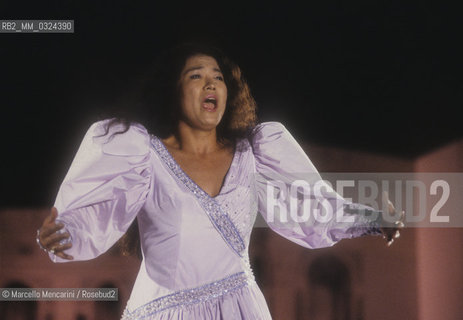 Japanese mezzo-soprano Michiè Nakamaru (1990) / Il mezzosoprano Michiè Nakamaru (1990) - ©Marcello Mencarini/Rosebud2