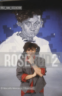 Italian rock singer-songwriter Gianna Nannini (about 1985) / La cantante Gianna Nannini (1985 circa) - ©Marcello Mencarini/Rosebud2