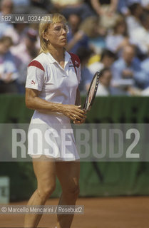 Rome, 1987. Tennis player Martina Navratilova / Roma, 1987. La tennista Martina Navratilova - ©Marcello Mencarini/Rosebud2