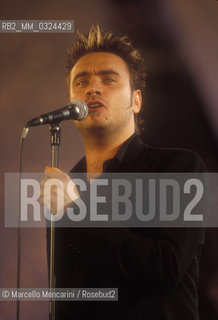 Rome, 1998. Italian pop singer Nek (real name: Filippo Neviani) / Roma, 1998. il cantante Nek (Filippo Neviani) - ©Marcello Mencarini/Rosebud2