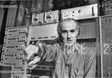 Venice, 1982. Italian composer Luigi Nono / Venezia, 1982. Il compositore Luigi Nono - ©Marcello Mencarini/Rosebud2