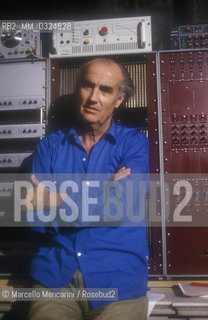 Venice, 1982. Italian composer Luigi Nono / Venezia, 1982. Il compositore Luigi Nono - ©Marcello Mencarini/Rosebud2