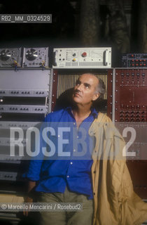 Venice, 1982. Italian composer Luigi Nono / Venezia, 1982. Il compositore Luigi Nono - ©Marcello Mencarini/Rosebud2