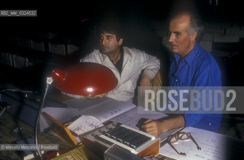 Venice, 1982. Italian composer Luigi Nono / Venezia, 1982. Il compositore Luigi Nono - ©Marcello Mencarini/Rosebud2