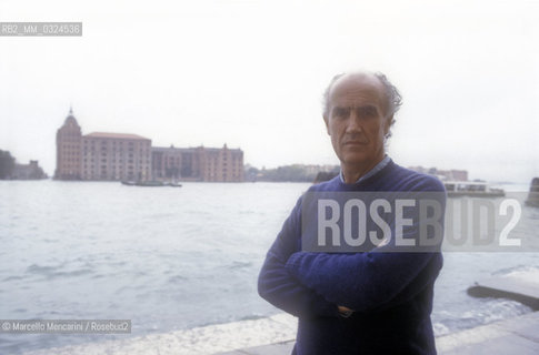 Venice, 1988. Italian composer Luigi Nono  / Venezia, 1988. Il compositore Luigi Nono - ©Marcello Mencarini/Rosebud2