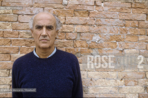 Venice, 1988. Italian composer Luigi Nono / Venezia, 1988. Il compositore Luigi Nono - ©Marcello Mencarini/Rosebud2