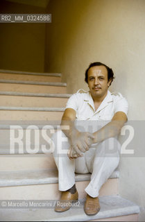 Pesaro, 1984. Italian opera singer baritone Leo Nucci / Pesaro, 1984. Il cantante lirico Leo Nucci - ©Marcello Mencarini/Rosebud2