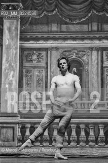 Russian ballet dancer Rudolph Nureyev performing (about 1985) / Il ballerino Rudolph Nureyev (1985 circa) mentre danza - ©Marcello Mencarini/Rosebud2