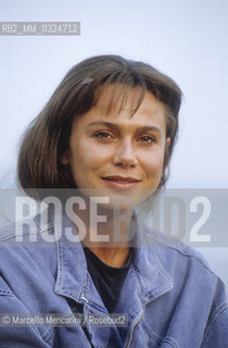 Venice Lido, Venice Film Festival 1988. Swedish actress Lena Olin, member of the jury Festival / Lido di Venezia, Mostra del Cinema di Venezia 1988. Lattrice svedese Lena Olin, membro della giuria - ©Marcello Mencarini/Rosebud2