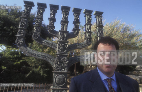 Jerusalem, 1991. Israeli conductor Daniel Oren / Gerusalemme, 1991. Il direttore dorchestra Daniel Oren - ©Marcello Mencarini/Rosebud2