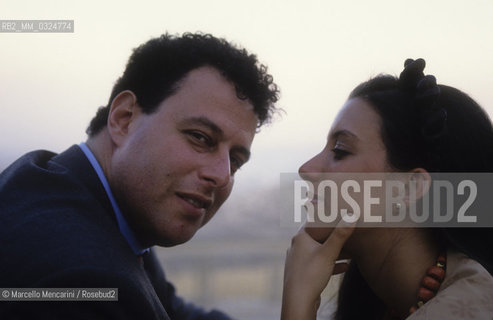 Jerusalem, 1991. Israeli conductor Daniel Oren and his wife Shulamith Orvieto / Gerusalemme, 1991. Il direttore dorchestra Daniel Oren e sua moglie Shulamith Orvieto - ©Marcello Mencarini/Rosebud2