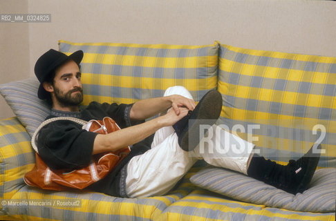 Italian actor Angelo Orlando, about 1990 / Lattore Angelo Orlando, 1990 circa - ©Marcello Mencarini/Rosebud2