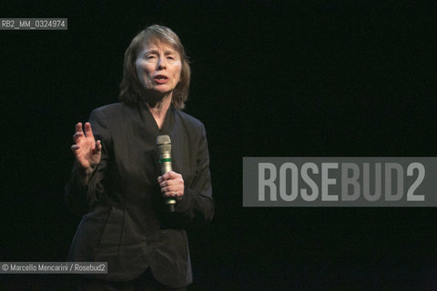 Libri Come, Festival of Books and Reading, Rome 2014. American sociologist Camille Paglia / Libri Come Festa del Libro e della Lettura, Roma 2014. La sociologa americana Camille Paglia - ©Marcello Mencarini/Rosebud2