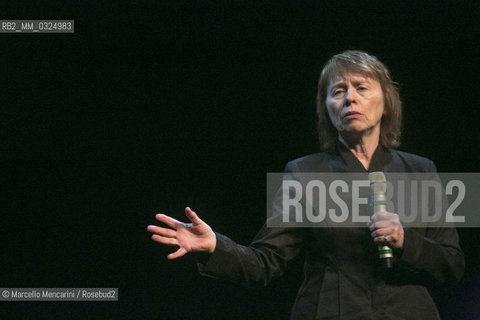 Libri Come, Festival of Books and Reading, Rome 2014. American sociologist Camille Paglia / Libri Come Festa del Libro e della Lettura, Roma 2014. La sociologa americana Camille Paglia - ©Marcello Mencarini/Rosebud2