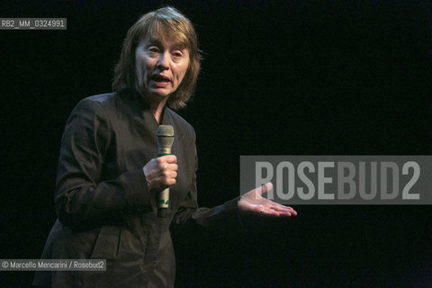 Libri Come, Festival of Books and Reading, Rome 2014. American sociologist Camille Paglia / Libri Come Festa del Libro e della Lettura, Roma 2014. La sociologa americana Camille Paglia - ©Marcello Mencarini/Rosebud2