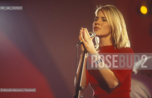 Rome, 1999. American pop singer Jennifer Paige / Roma, 1999. La cantante Jennifer Paige - ©Marcello Mencarini/Rosebud2