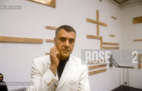 Venice Art Biennale 1988. Italian artist Mimmo Paladino / Biennale Arte di Venezia. Lartista Mimmo Paladino - ©Marcello Mencarini/Rosebud2