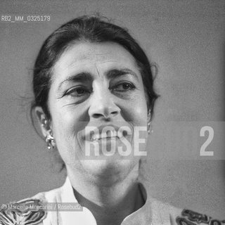 Cannes Film Festival 1983. Greek actress Irene Papas, in competition with the movie Erendira directed by Ruy Guerra / Festival del Cinema di Cannes 1983. Lattrice Irene Papas, in concorso con il film Erendira, diretto da Ruy Guerra - ©Marcello Mencarini/Rosebud2