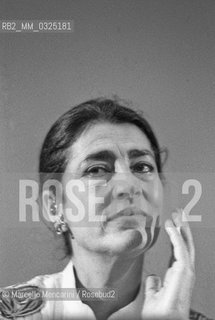 Cannes Film Festival 1983. Greek actress Irene Papas, in competition with the movie Erendira directed by Ruy Guerra / Festival del Cinema di Cannes 1983. Lattrice Irene Papas, in concorso con il film Erendira, diretto da Ruy Guerra - ©Marcello Mencarini/Rosebud2