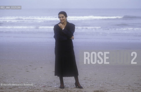 Venice Lido, Venice Film Festival 1987. Greek actress Irene Papas, president of the jury / Lido di Venezia, Mostra del Cinema di Venezia 1987. Lattrice greca Irene Papas, presidente della giuria - ©Marcello Mencarini/Rosebud2