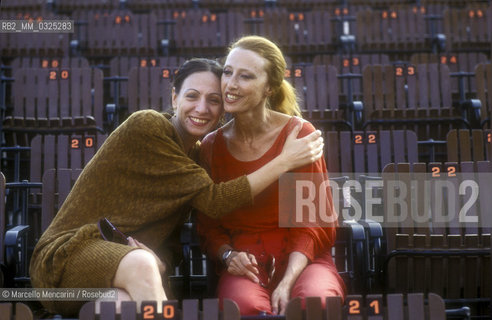 Rome, Baths of Caracalla, 1984. Ballet dancers Margherita Parrilla and Maia Plisetskaja / Roma, Terme di Caracalla, 1984. Le danzatrici Margherita Parrilla e Maja Plissetskaja - ©Marcello Mencarini/Rosebud2