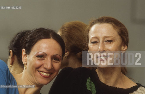 Rome Opera House, 1984. Ballet dancers Margherita Parrilla and Maia Plissetskaia / Teatro delOpera di Roma, 1984. Le ballerine Margherita Parrilla e Maia Plissetskaja - ©Marcello Mencarini/Rosebud2