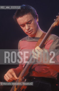 American jazz-fusion bass player Jaco Pastorius / Il bassista Jaco Pastorius - ©Marcello Mencarini/Rosebud2