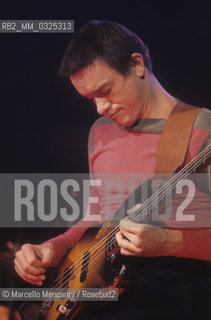 American jazz-fusion bass player Jaco Pastorius / Il bassista Jaco Pastorius - ©Marcello Mencarini/Rosebud2