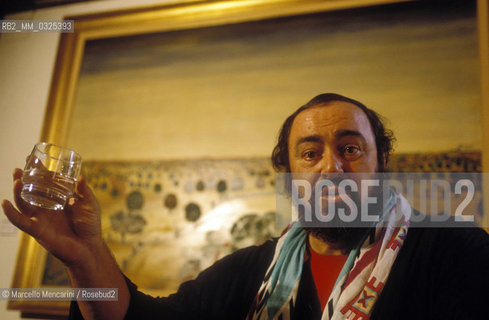 Venice, 1993. Tenor Luciano Pavarotti / Venezia, 1993. Il tenore Luciano Pavarotti - ©Marcello Mencarini/Rosebud2