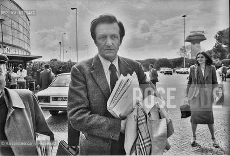 Politician Ugo Pecchioli, member of the Italian Communist Party (1979) / Il politico Ugo Pecchioli, membrto del partito comunista italiano (1979) - ©Marcello Mencarini/Rosebud2