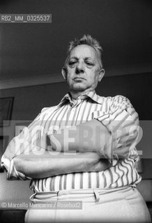 Rome, 1979. Italian composer Goffredo Petrassi in his home / Roma, 1979. Il compositore Goffredo Petrassi nella sua casa - ©Marcello Mencarini/Rosebud2