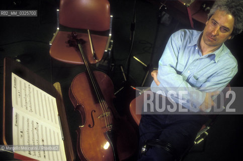 Rome, 1992. Italian composer Franco Piersanti / Roma, 1992. Il compositore franco Piersanti - ©Marcello Mencarini/Rosebud2