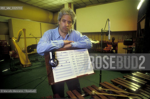 Rome, 1992. Italian composer Franco Piersanti / Roma, 1992. Il compositore franco Piersanti - ©Marcello Mencarini/Rosebud2