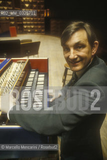 Rome, 1995. British conductor and harpsichordist Trevor Pinnock / Roma, 1995. Il direttore dorchestra e clavicembalista Trevor Pinnock - ©Marcello Mencarini/Rosebud2