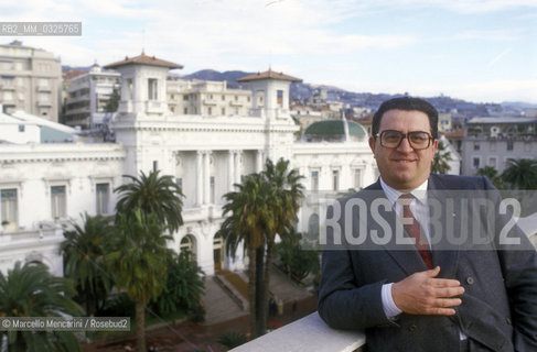 Mayor of Sanremo Leo Pippione (about 1985) / Leo Pippione, sindaco di Sanremo (1985 circa) - ©Marcello Mencarini/Rosebud2