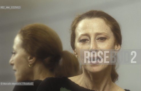 Rome Opera House, 1984. Russian ballet dancer Maja Plisetskaja / Teatro dellOpera di Roma 1984. La ballerina russa Maja Plissetskaja  - ©Marcello Mencarini/Rosebud2