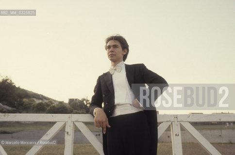 Croatian pianist Ivo Pogorelich (1983) / Il pianista Ivo Pogorelić (1983) - ©Marcello Mencarini/Rosebud2