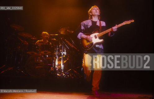 Rome, 1984. The Police performing live: guitarist Andy Summers / Roma, 1984. I Police in concerto: il chitarrista Andy Summers - ©Marcello Mencarini/Rosebud2