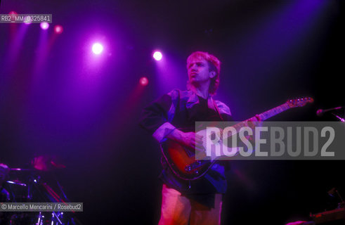 Rome, 1984. The Police performing live: guitarist Andy Summers / Roma, 1984. I Police in concerto: il chitarrista Andy Summers - ©Marcello Mencarini/Rosebud2