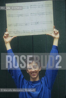 Pesaro, 1997. Pianist Daniele Pollini / Pesaro, 1997. Il pianista Daniele Pollini - ©Marcello Mencarini/Rosebud2