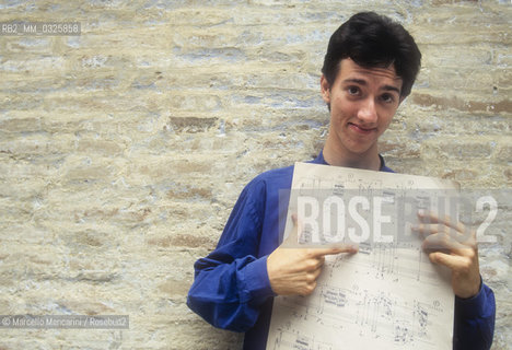 Pesaro, 1997. Pianist Daniele Pollini / Pesaro, 1997. Il pianista Daniele Pollini - ©Marcello Mencarini/Rosebud2