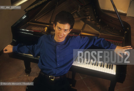 Pesaro, 1997. Pianist Daniele Pollini / Pesaro, 1997. Il pianista Daniele Pollini - ©Marcello Mencarini/Rosebud2