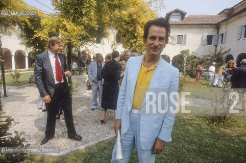 Venice, 1985. President of the Venice Biennale, architect Paolo Portoghesi / Venezia, 1985. Il presidente della Biennale di Venezia, larchitetto Paolo Portoghesi - ©Marcello Mencarini/Rosebud2