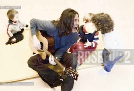 Italian singer-songwriter Giuseppe Povia / Il cantante Giuseppe Povia - ©Marcello Mencarini/Rosebud2