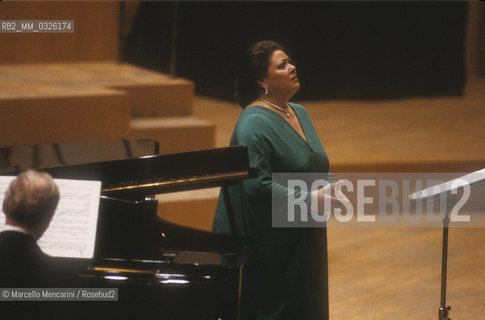 British soprano Margaret Price (about 1985) / Il soprano Margaret Price (1985 circa) - ©Marcello Mencarini/Rosebud2