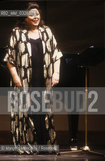 British soprano Margaret Price (about 1985) / Il soprano Margaret Price (1985 circa) - ©Marcello Mencarini/Rosebud2