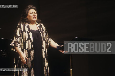 British soprano Margaret Price (about 1985) / Il soprano Margaret Price (1985 circa) - ©Marcello Mencarini/Rosebud2