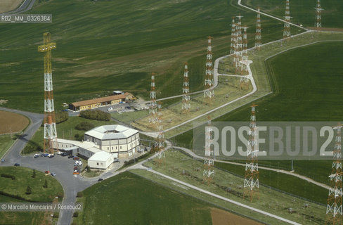 Center of VATICAN RADIO at Santa Maria di Galeria, northwest of Rome (1985) / RADIO VATICANA, centro a Santa Maria di Galeria, a Nord Ovest di Roma (1985) - ©Marcello Mencarini/Rosebud2